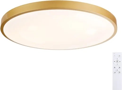 BRILAGI - dimmelhető LED lámpatest GLASS POOL DOUBLE LED/80W/230V 60 cm arany + távirányító