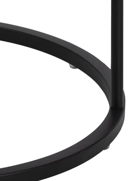 COLUM éjjeli szekrény fekete