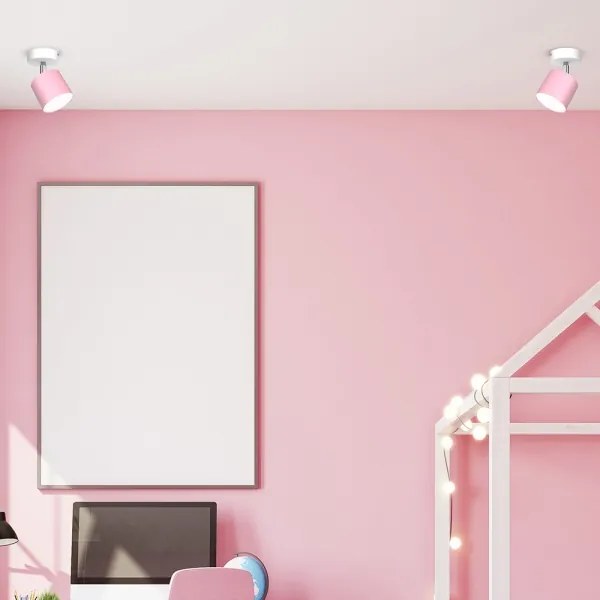 Spotlámpa DIXIE 1xGX53/11W/230V rózsaszín