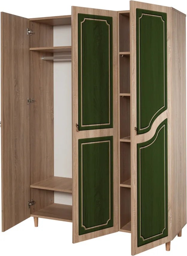 Gardróbszekrény, 135 cm – Mode-623