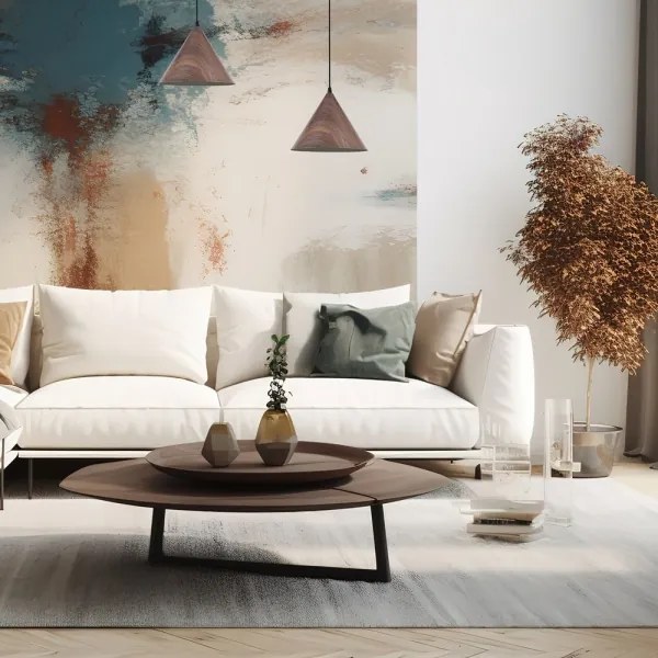 Csillár zsinóron BOSCO 1xE27/15W/230V barna