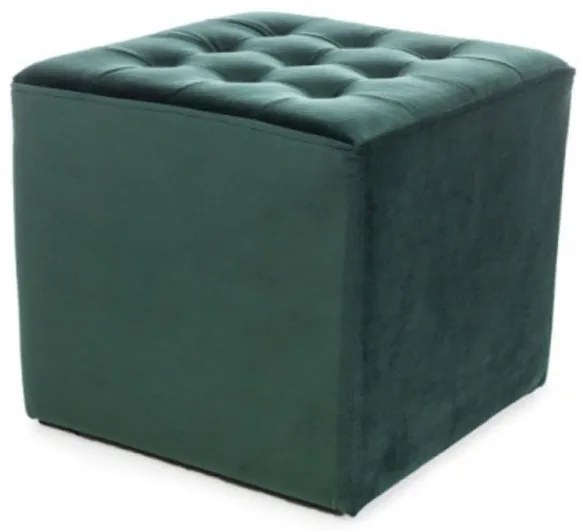 Zöld LORI VELVET puff