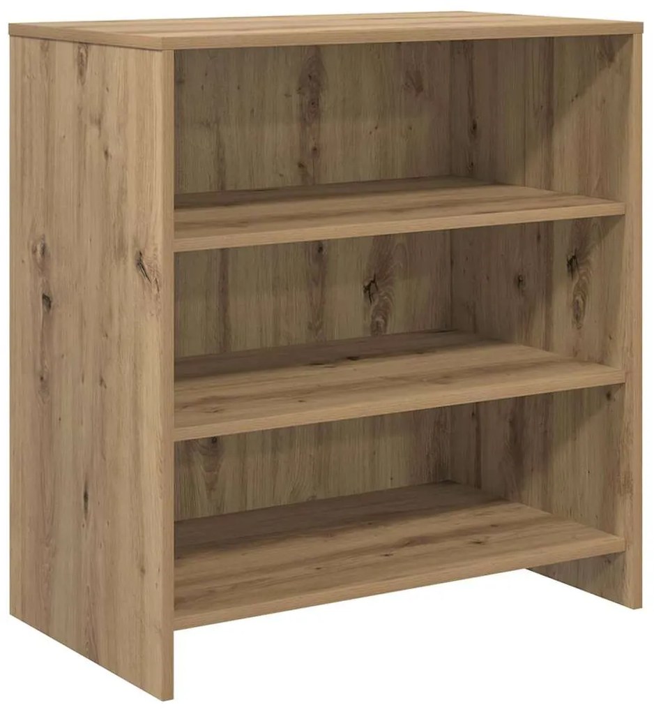 Oldalszekrények 3 pcs kézműves tölgy 70 x 41 x 75 cm Faanyag