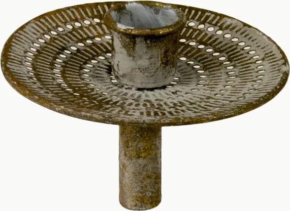 Fém Gyertyatartó retro kandeláber