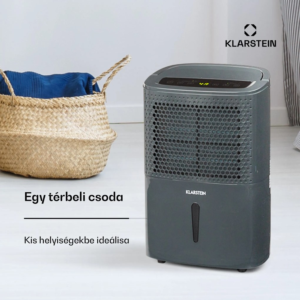 Klarstein DryFy 10 légtisztító párátlanító 200W 10l/nap 80 m³/h 20-30m²