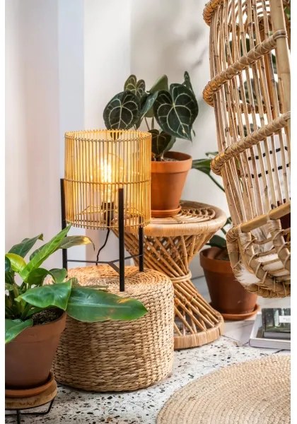 Lucide 03540/01/72 - JANTINE asztali lámpa 1xE27/40W/230V