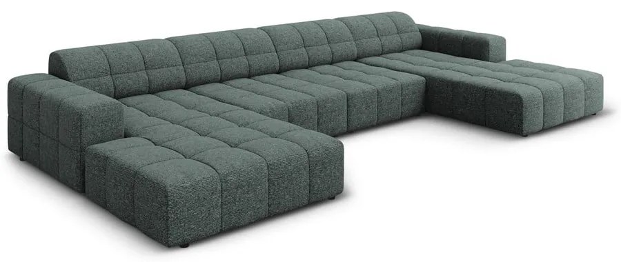 Türkiz sarokkanapé (U alakú) Chicago – Cosmopolitan Design