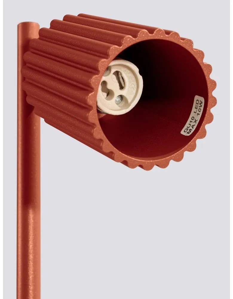 Téglavörös asztali lámpa (magasság 43 cm) Gleam – Nice Lamps