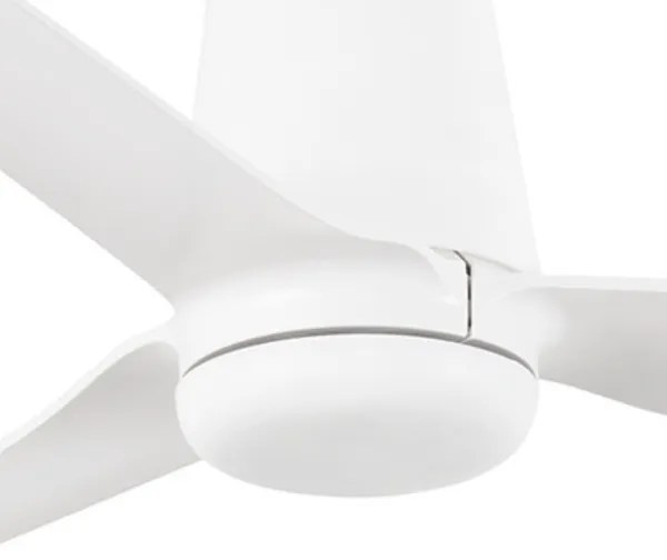 FARO 33828 - Mennyezeti ventilátor PUNT TUB M fehér átm. 130 cm + távirányítás