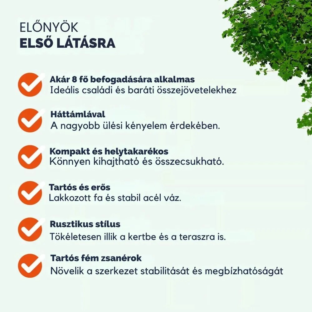 PRAKTIK sörpad készlet háttámlával, 170cm, barna Jurhan