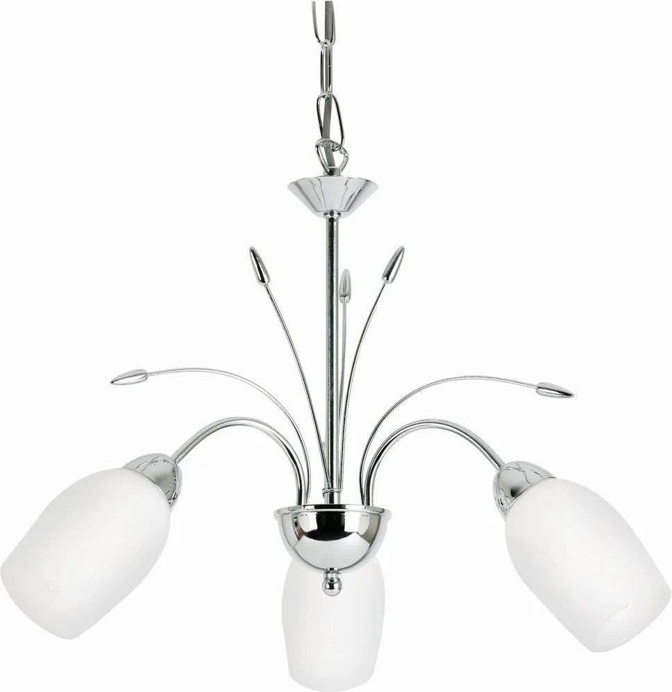 ENDON 2007-3CH MEADOW Modern Csillár Fehér, Króm E14 IP20