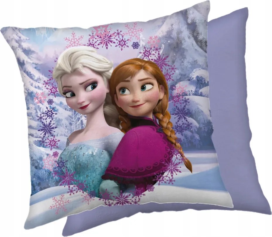 Disney Jégvarázs Frame párnahuzat 40x40 cm Velúr