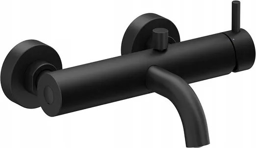 Ravak Espirit kádtöltő csaptelep falra szerelhető 150 mm fekete Es 022.20BLM