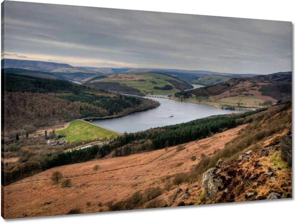 Vászonkép 90x60 A nagy folyókanyar