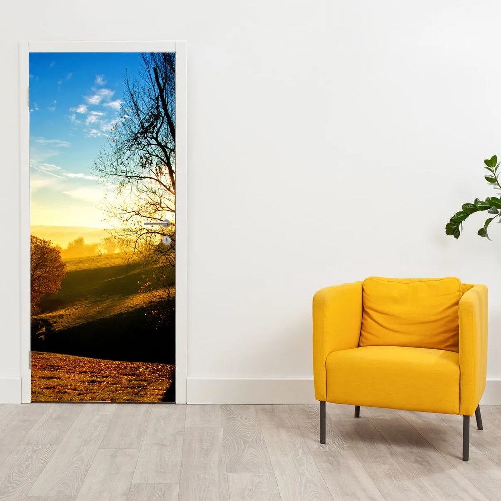 Fotótapéta ajtóra - Napkelte (95x205cm)