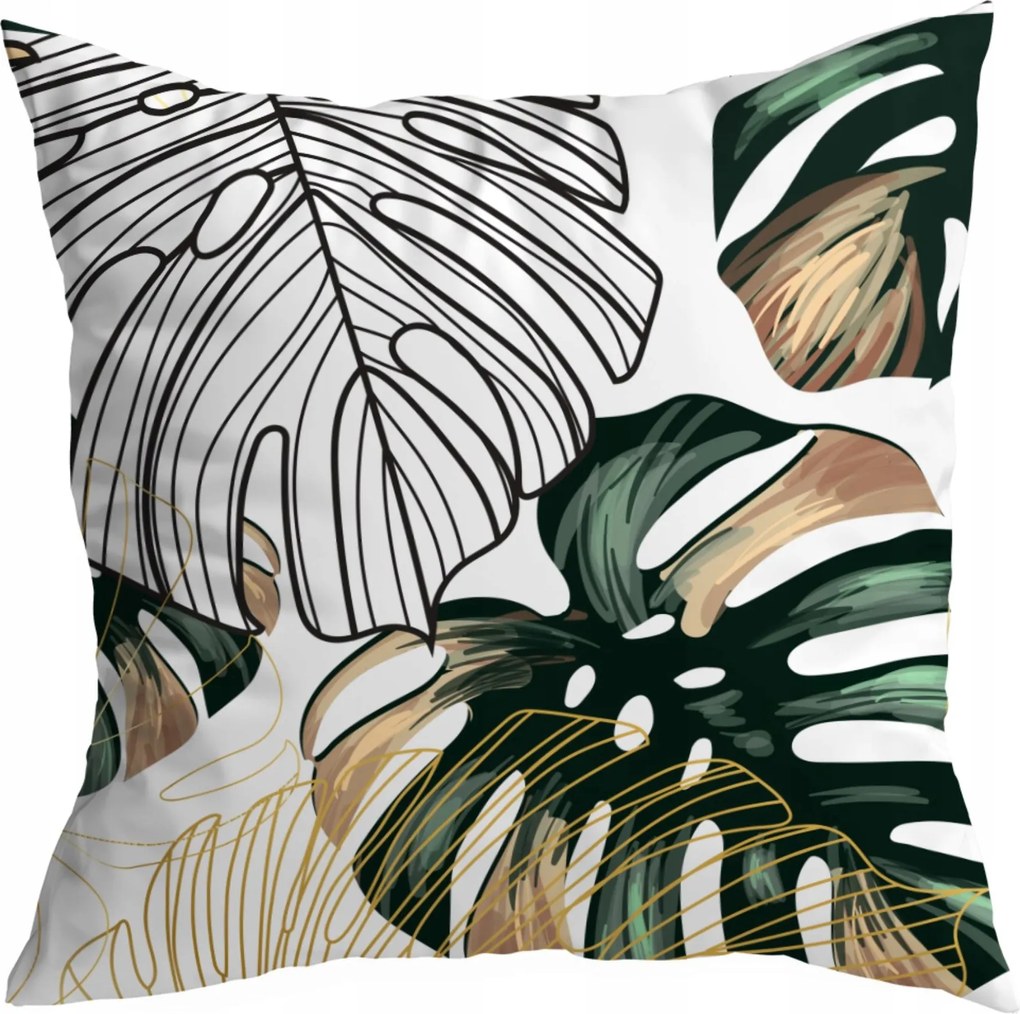 Dekoratív Párnahuzat 50x50 cm-es Díszpárnához