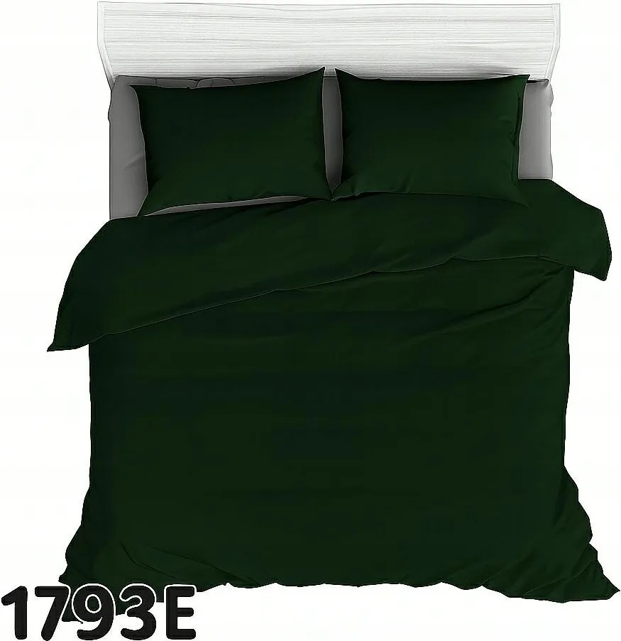 Ágyneműhuzat 180x200 zöld, egyszínű