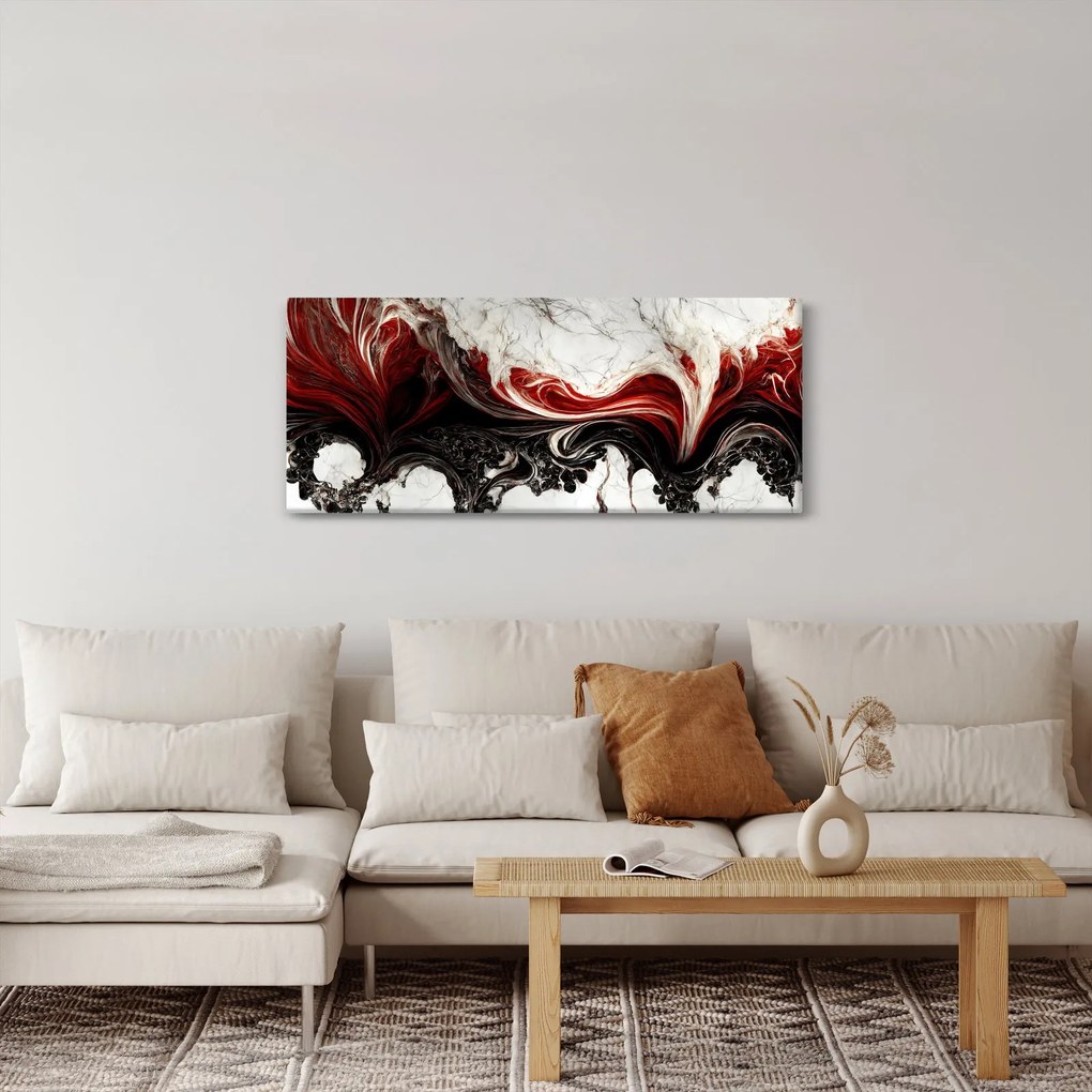 Kép - Modern absztrakció (120x50 cm)