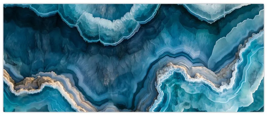 Kép - Akvamarin részlet (120x50 cm)