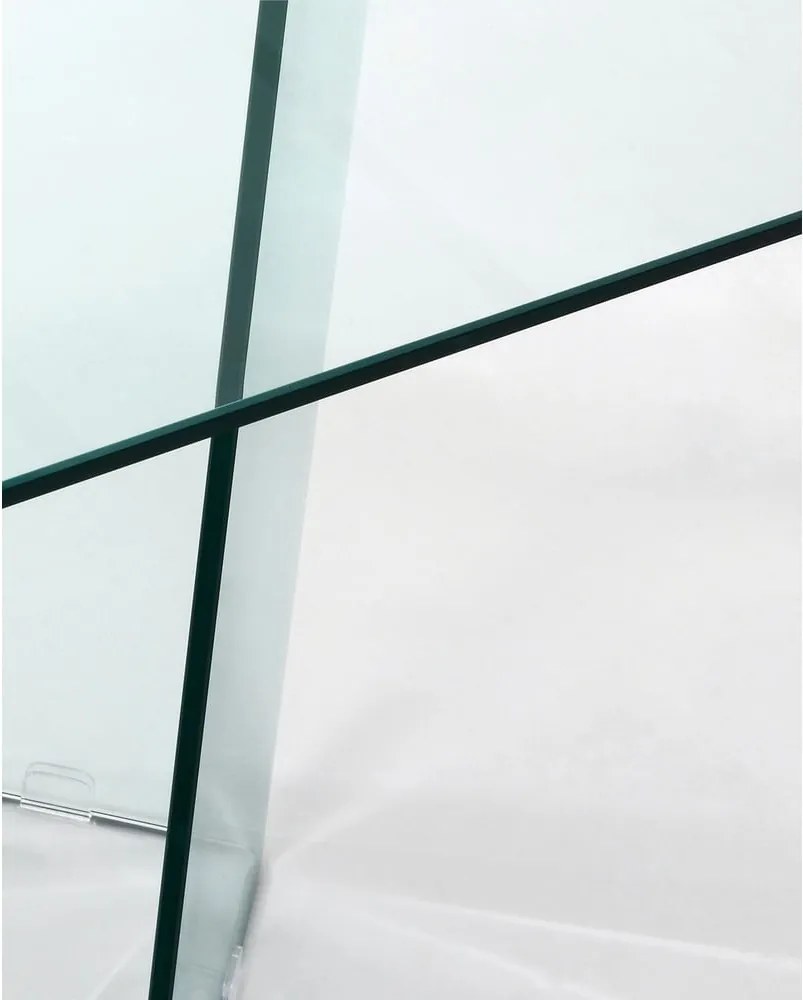 Üveg étkezőasztal 90x180 cm Burano – Kave Home