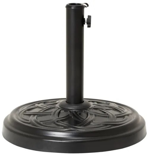 Napernyőtalp kerek Ø 40 cm fekete