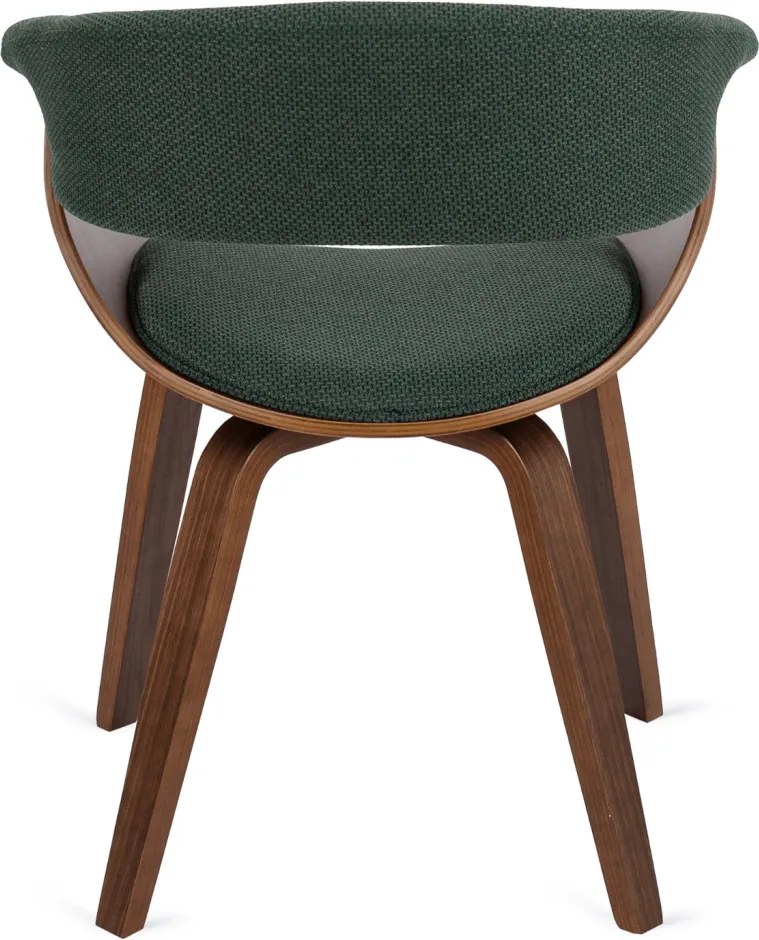 Szék zöld/dió színben. GARY 2