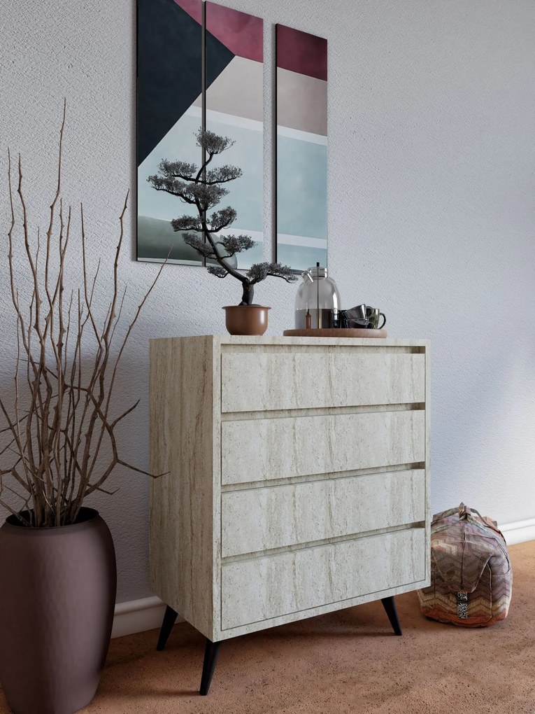 Komód Suvera - Travertine