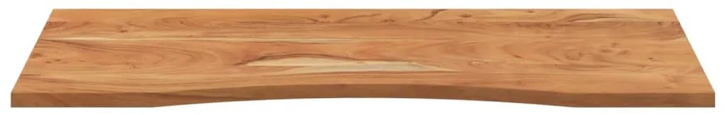 tömör akácfa téglalap alakú asztallap 120 x 50 x 2,5 cm
