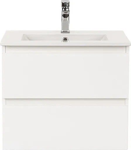 Vario Forte 60 alsó szekrény mosdóval fehér-fehér