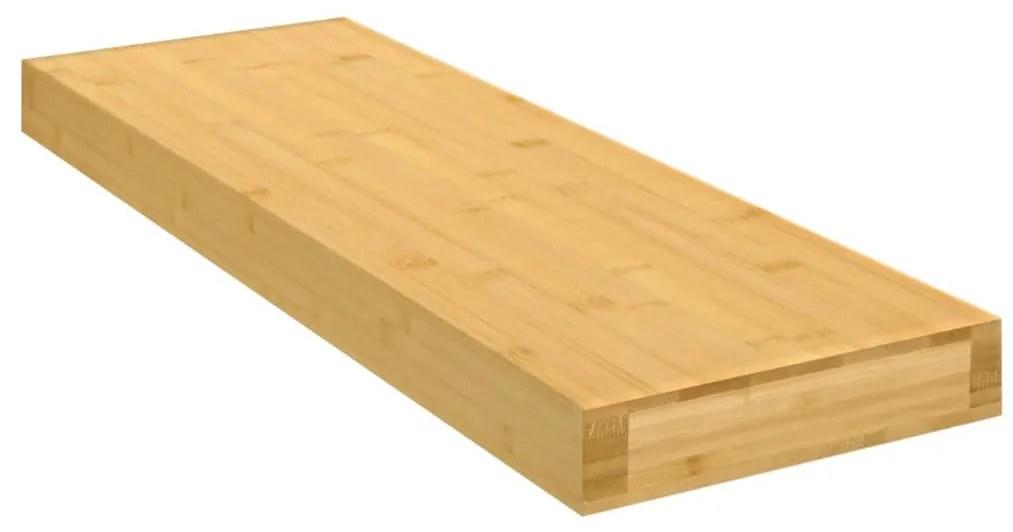 bambusz fali polc 60x20x4 cm