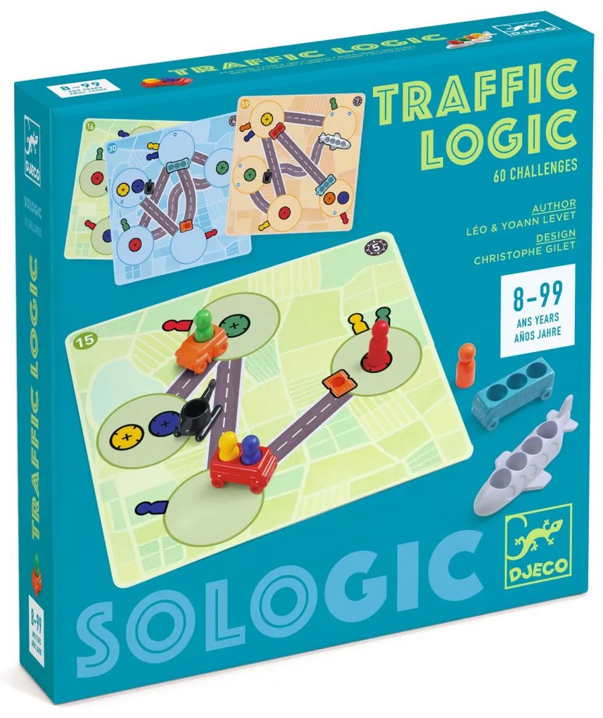 Logikai játék - Közlekedés Logika - Traffic Logic