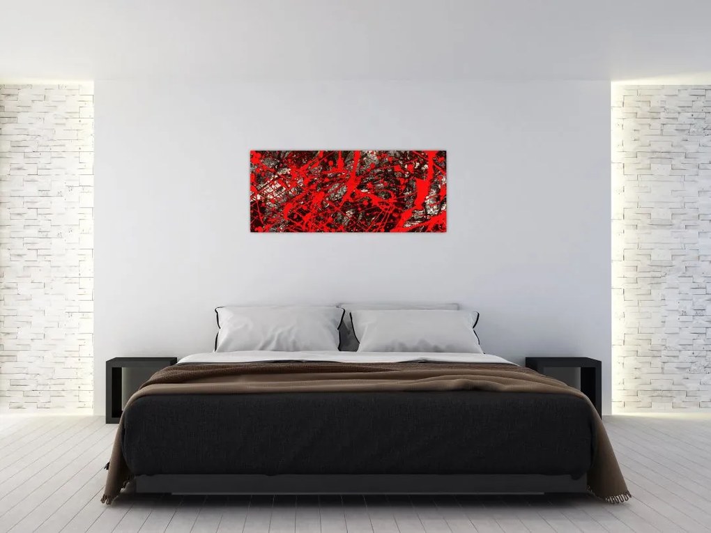 Kép - kifejező absztrakciók (120x50 cm)
