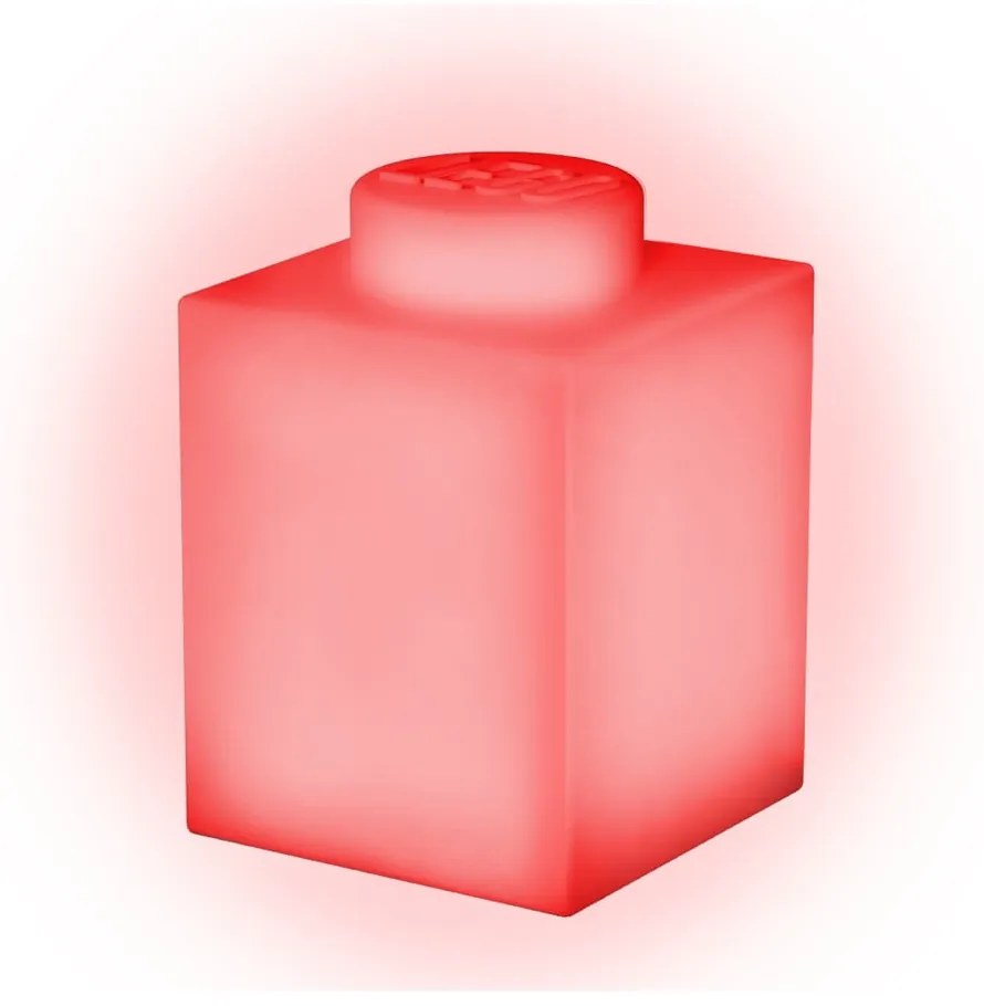 Classic Brick piros szilikon világító éjjeli lámpa - LEGO®