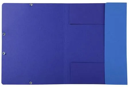 Gumis mappa, karton, A4, EXACOMPTA Forever&amp;reg;, kék (EX56982E)