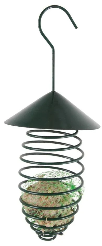 Sötétzöld fém etető tetővel, ⌀ 10,8 cm - Esschert Design