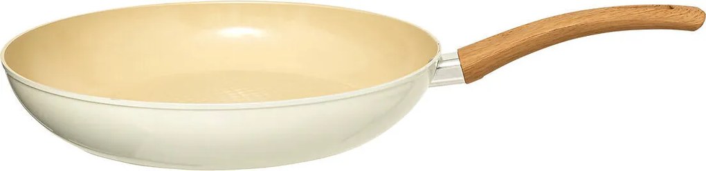 Alumínium Serpenyő Bézs Kerek Tapadásmentes Ø 30,5 cm Sütéshez