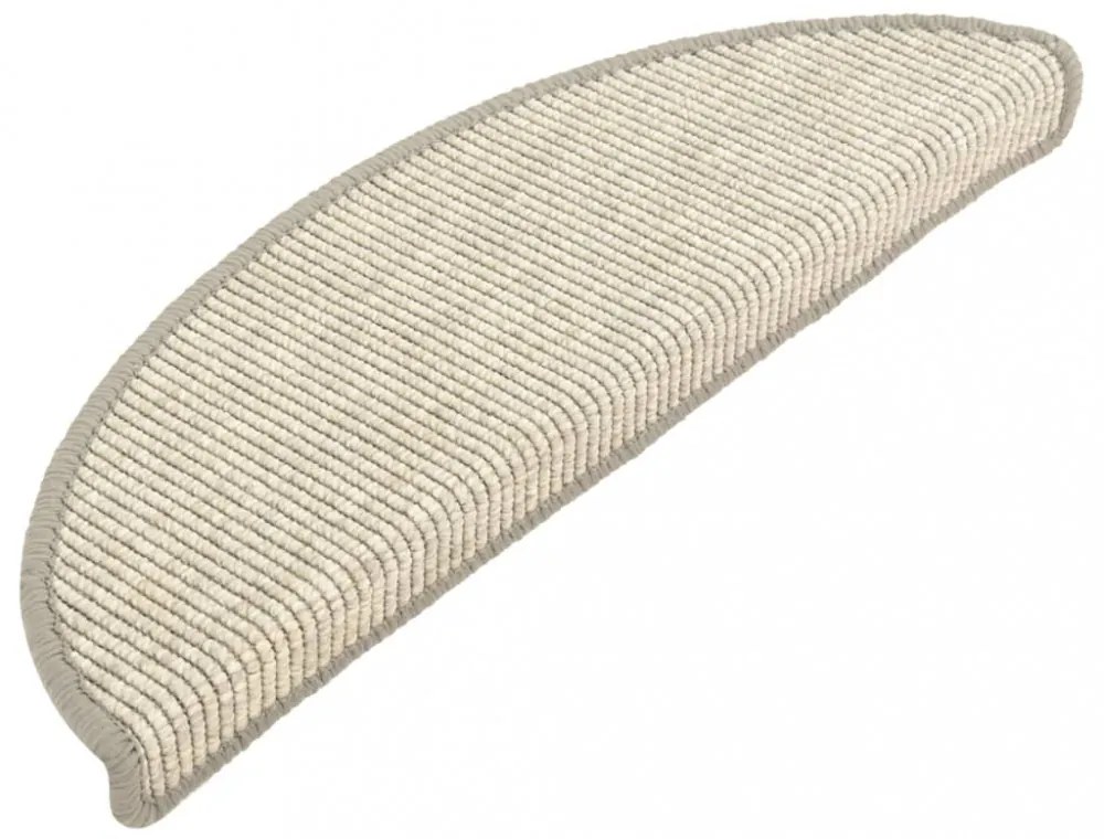15 db ezüstszínű öntapadó lépcsőszőnyeg 56x17x3 cm
