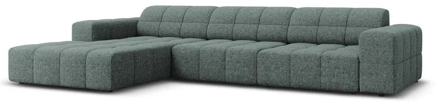 Türkiz sarokkanapé (bal oldali) Chicago – Cosmopolitan Design