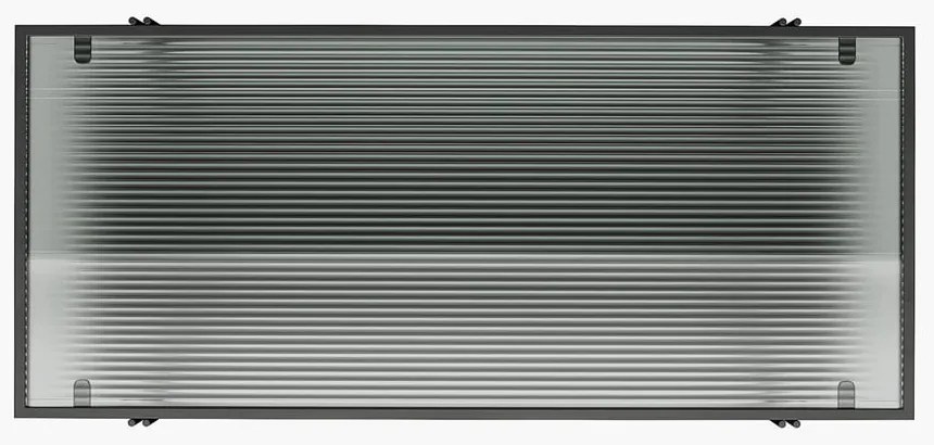 Fekete könyvespolc tölgyfa dekorral 79x117 cm Wainwright - Queer Eye