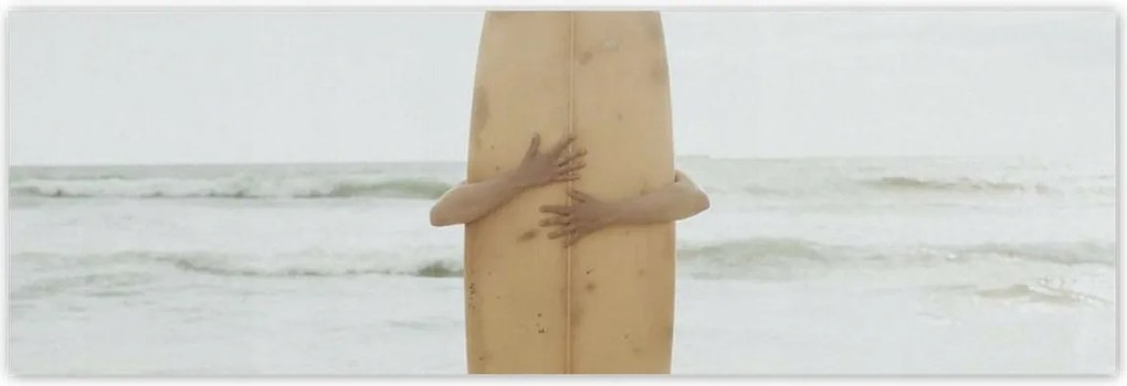 Poszterek 200x66 Szörfös ölelés deszka