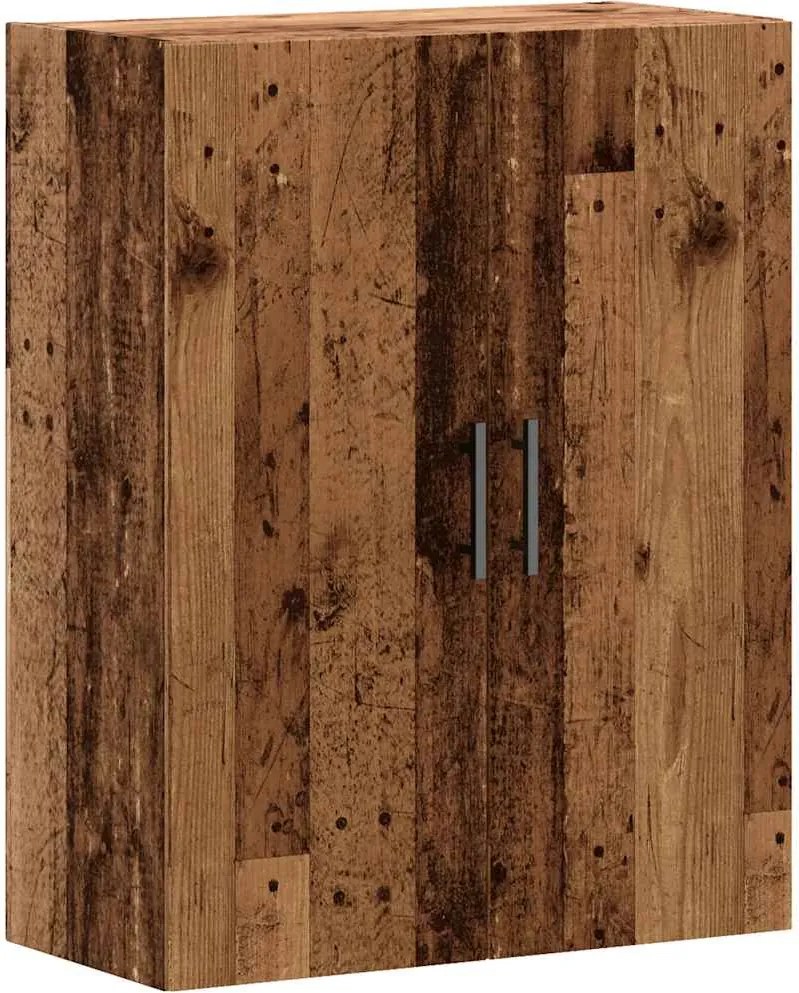 vidaXL antik fa színű fali szekrény 69,5 x 34 x 90 cm