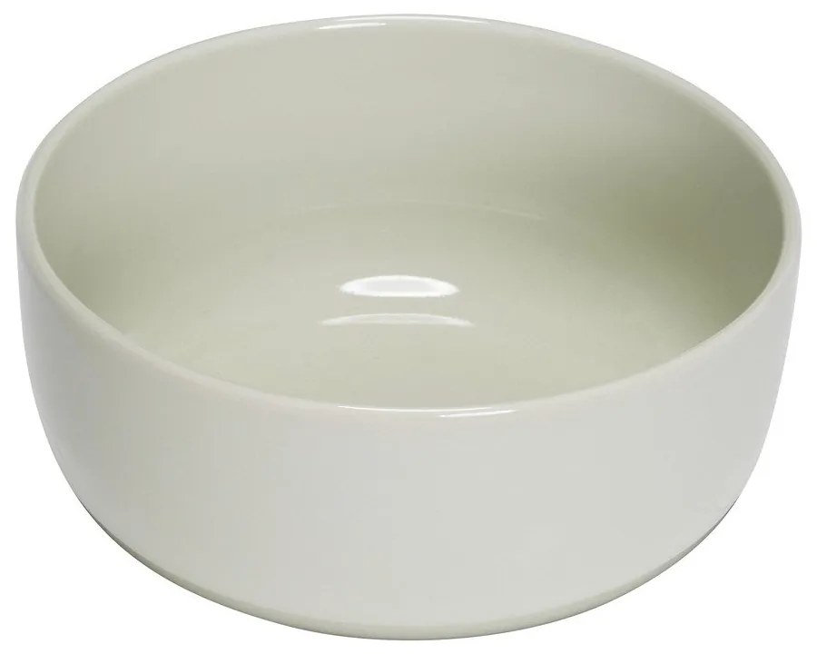 Krémszínű agyagkerámia tálka Amare – Hübsch