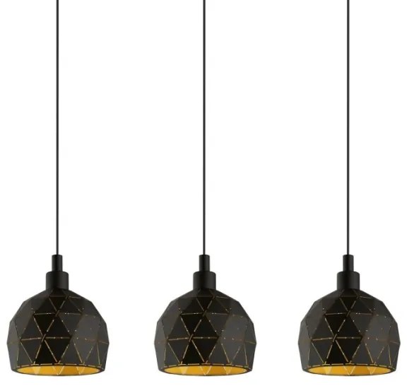 Eglo 97846 - Csillár zsinóron ROCCAFORTE 3xE14/40W/230V