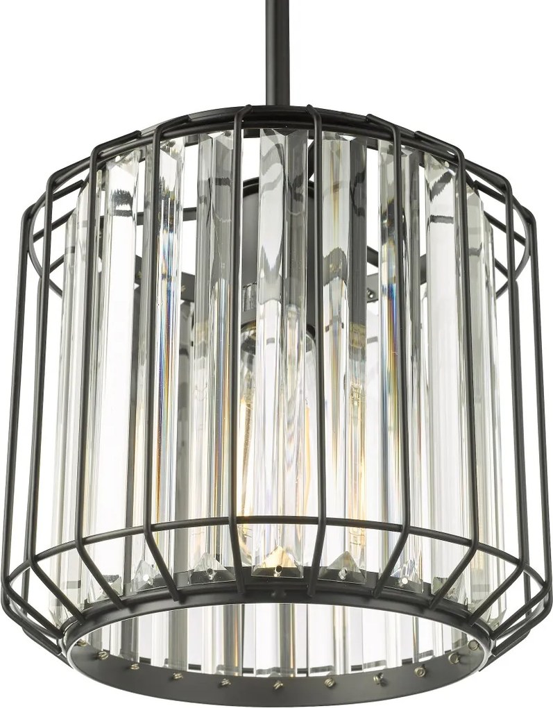 Dar Lighting modern függeszték naeva matt fekete darnae0122