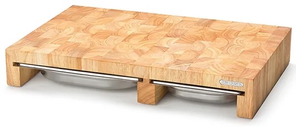 Continenta C4028 - 1x vágódeszka 50x32,5 cm + 3x gumifa tál