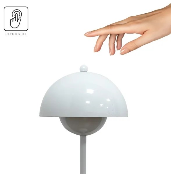 COSTA LED újratölthető érintésvezérelt asztali lámpa LED/3W/5V 2400 mAh 3000-6000K fehér