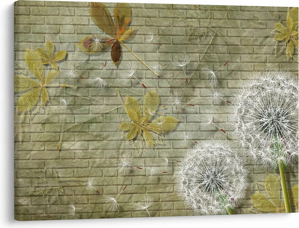 Kép - A szél által hordozott pitypang (70x50 cm)
