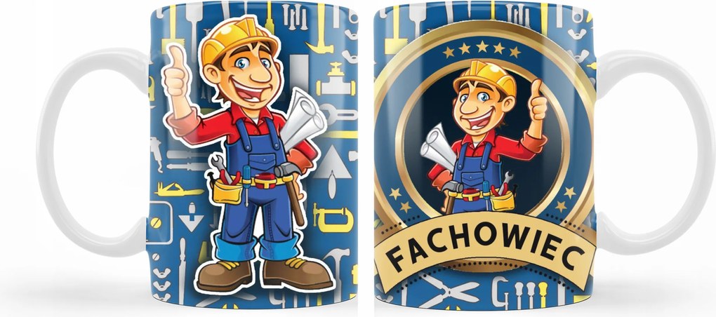 Bögre Szakember szerelő szülinapi 330ml