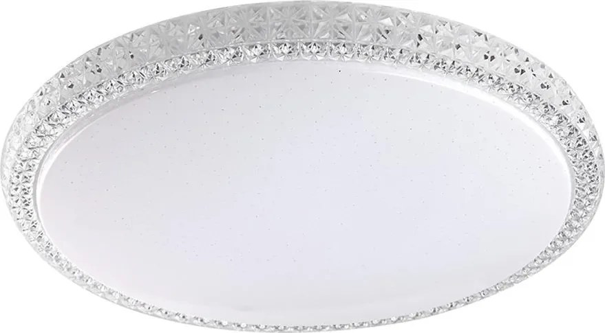 Prezent 71340 - AMBIA LED dimmelhető mennyezeti lámpa LED/40W/230V, átmérő 49,5 cm, átlátszó