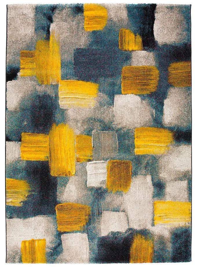 Lienzo kék-sárga szőnyeg, 160 x 230 cm - Universal